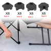 8x Camping Chair Connectors Camping Chair Attachment Folding Chair Repair Accessories