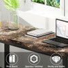 Dining Table Set for 3, Bar Tables and Chairs Sets, Dining Tables Sets with 2 Padded Stools 3-Piece Modern Pub Table Set