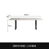 Design Unfolding Dining Table Luxury Chairs Italy Living Dining Table 8 People Rectangle Mesa De Jantar Decoration Accessories