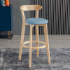 Wooden Wood Bar Stool Home Modern Dining Room Office Stool Nordic Design Luxury Chaises Salle Manger Interior Decoration