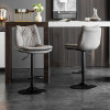 Adjustable high kitchen stools Modern Swivel Counter Designer Dining Bar Chairs reception bancos para barraKitchen Furniture HY