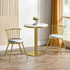Nordic Minimalist Round Table, Milk Tea Shop Bar Table, Home Bar Table, Modern Balcony High Table