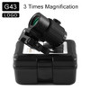 Hunting Sight G33 G43 Airsoft 3x Magnifier With Switch To Side Quick