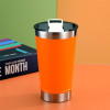 20oz Bottle Opener Thermal Cup with Lid and Opener Beer Mug 304 Stainless Steel Vacuum Flask Car Mug Portable Thermos Bottle