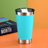 20oz Bottle Opener Thermal Cup with Lid and Opener Beer Mug 304 Stainless Steel Vacuum Flask Car Mug Portable Thermos Bottle