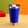 20oz Bottle Opener Thermal Cup with Lid and Opener Beer Mug 304 Stainless Steel Vacuum Flask Car Mug Portable Thermos Bottle