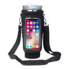 Water Bottle Carrier Bag wi Phone Pocket for Stanley 40oz Tumbler Water Bottle Holder wi Strap Adjustable Water Bottle Sling Bag