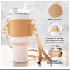 30-40oz Thermos Bottle Strap for Stanley Generic Thermal Water Bottle Adjustable Strap Water Bottle Pouch Coffee Mug Accessory