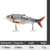 Robotic Swimming Lures Fishing Auto Electric Fishing Lure Bait Wobblers For Swimbait USB Rechargeable Flashing LED light Robotic Swimming Lures Fishing Auto Electric Fishing Lure Bait Wobblers For Swimbait USB Rechargeable Flashing LED light