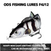 Robotic Swimming Lures Fishing Auto Electric Fishing Lure Bait Wobblers For Swimbait USB Rechargeable Flashing LED light Robotic Swimming Lures Fishing Auto Electric Fishing Lure Bait Wobblers For Swimbait USB Rechargeable Flashing LED light