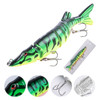 Goture Lifelike Big Size Multi Jointed Fishing Lure Swimbait 12.5cm 20cm 19g 60g Hard Baits Wobbler Tackle Sinking Crankbait