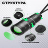 16X52 High power Telescope BAK4 Prism High definition Low Light Night