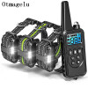 800m Electric Dog Training Collar with LCD Display Pet Remote Control