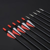 6/12pcs Archery Fiberglass Arrows Od 7 Mm Spine 700 32 Inches Arrow