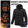Heated Jacket Men Women Winter Warm USB Heating Jackets Coat Smart Heated Jacket Men Women Winter Warm USB Heating Jackets Coat Smart