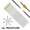 12pc ID4.2mm Pure Carbon Arrow Spine250 300 350 400 500 600 700 900