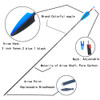 28/30/31 Inch Pure Carbon Arrows Spine300 400 For Compound Recurve Bow