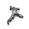 4 Finger Compound Bow Release Aids Aluminum Alloy Thumb Trigger Grip