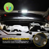 LED Flashlights Rechargeable Work Light with Magnetic Base and Hanging