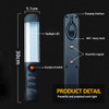 LED Flashlights Rechargeable Work Light with Magnetic Base and Hanging
