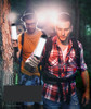 LED Flashlights Rechargeable Work Light with Magnetic Base and Hanging