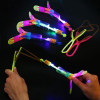 10/1pcs Funny Flying Led Light Toy Kids Adult Mini Arrow Helicopter Flying Toy Blue/Flash Light Rubber Band Catapult Toys 10/1pcs Funny Flying Led Light Toy Kids Adult Mini Arrow Helicopter Flying Toy Blue/Flash Light Rubber Band Catapult Toys