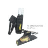 Archery Arrow Bag 4 Tubes Arrow Quiver For Hunting Arrows Holder Bag
