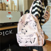 Sanrio Kuromi Cinnamoroll Pochacco Cartoon Backpacks 2023 New Large Capacity Waterproof Nylon Printed Zipper Anime Shoulder Bag