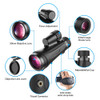 Monocular Telescope Hiking | 12x50 Monocular Telescope | Telescope