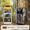 Outdoor 4k Live Video App Trail Camera Cloud Service 4g 36mp Hunting