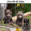 Outdoor 4k Live Video App Trail Camera Cloud Service 4g 36mp Hunting