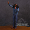 Bob Marley Music Legends Jamaica Singer & Microphone PVC Action Figure Collectible Model Toy 18cm