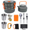 Camping Cooking Set Outdoor Aluminum Lightweight Equipment Camping