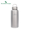 Boundless Voyage Titanium Sports Bottle with Hook Ultralight 700ml Gym