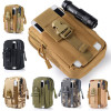 Men Tactical Molle Pouch Belt Waist Pack Bag Small Pocket Military