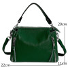 Women Handbag 100% Genuine Leather Shoulder bag Luxury Brand Small Bucket Bag High Quality Female Messenger Bag Fashion Tote Sac