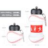 Outdoor Sports Fold Water Bottle Football Basketball Tennis Golf