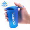 AONIJIE Foldable Silicone Soft Flask Water Bottle Outdoors Traveling