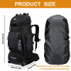 80l 90l Large Camping Backpack Travel Bag Men's Women Luggage Hiking