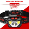 8 Modes Handfress Motion Sensor Powerful LED Headlight headlamp Head
