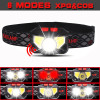 8 Modes Handfress Motion Sensor Powerful LED Headlight headlamp Head