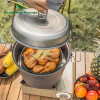 Boundless Voyage Titanium Hanging Pot With Steaming Rack & Folding