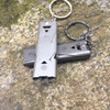 Portable Whistle Aluminum Alloy Emergency Sos Safety Survival Whistle