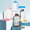 1500Ml/2200Ml Large Capacity Net Red Straw Big Belly Cup Sports Kettle