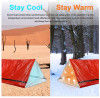 Emergency Sleeping Bag Camouflage Waterproof Portable Warmth Survival