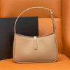 New Fashion Women's Bag Leather Crocodile Pattern Underarm Saddle Bag Simple and Versatile One Shoulder Handheld Stick Bag