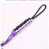 1/2 Outdoor Camping Nylon Knife Chain Tool Falling Parachute Rope