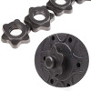 4 Pairs Dumbbell Hex Nut,Dumbbell Rod Nut,Spinlock Collars For