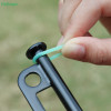 10PCS Outdoor Silicon Luminous Rubber Ring Warning Ring Tent Camping