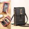 Women Bags Soft Leather Wallets Touch Screen Cell Phone Purse Crossbody Shoulder Strap Handbag for Female Cheap Women's Bags